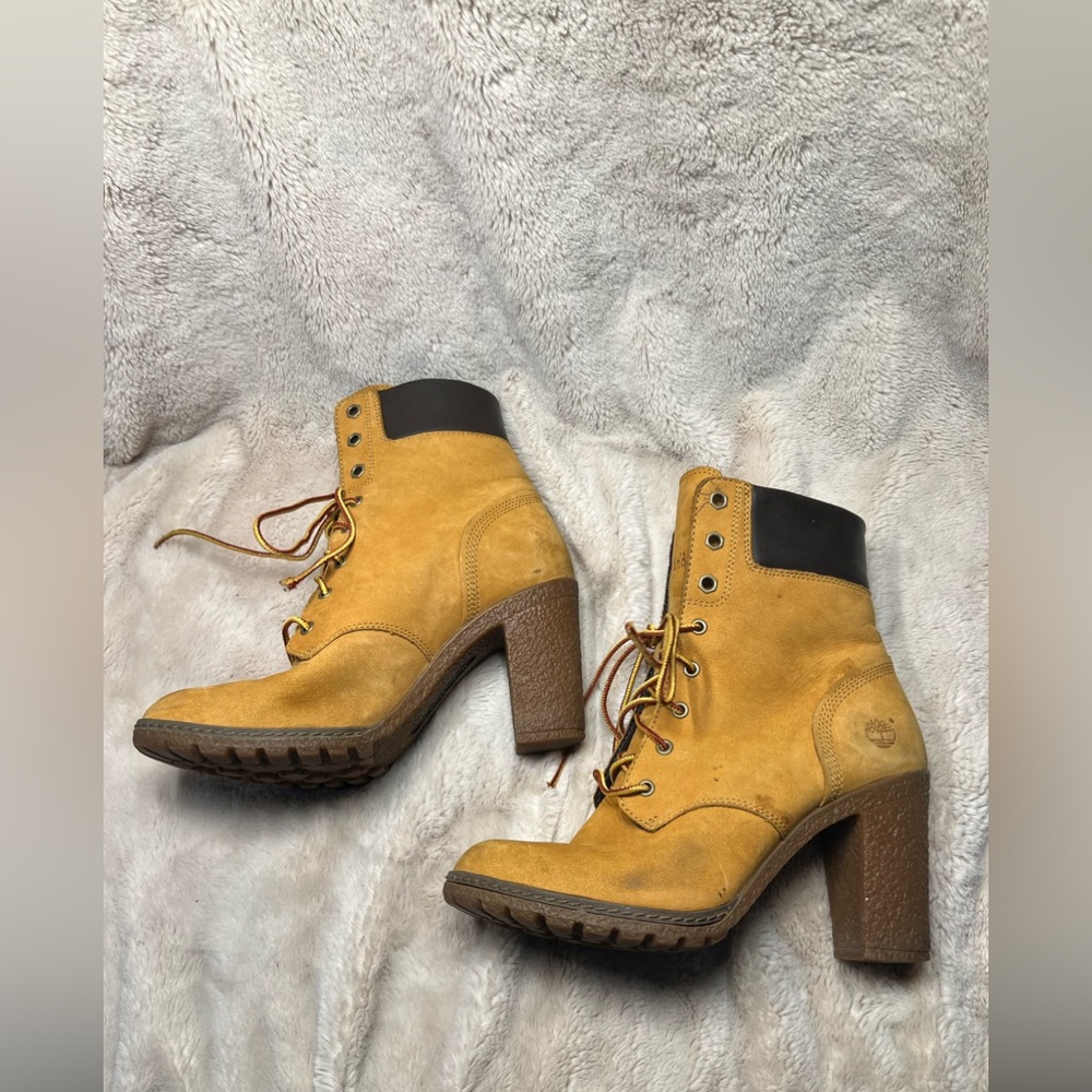 Timberland Heels Boots Size 7 - Picture 3 of 7